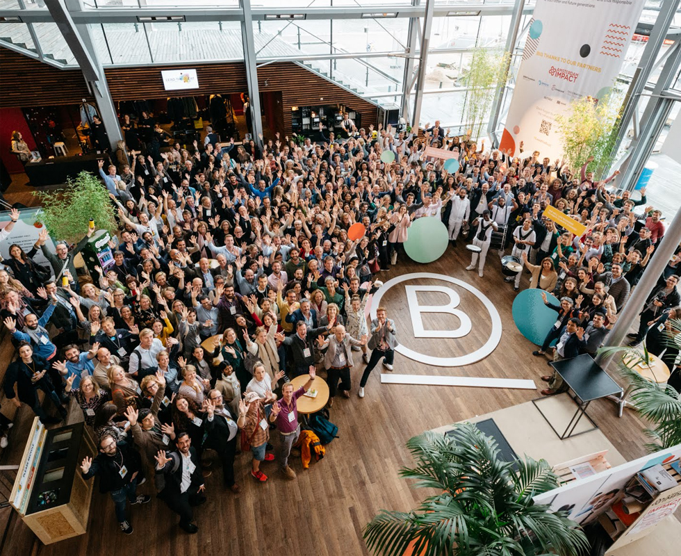 B Corp staff group photo