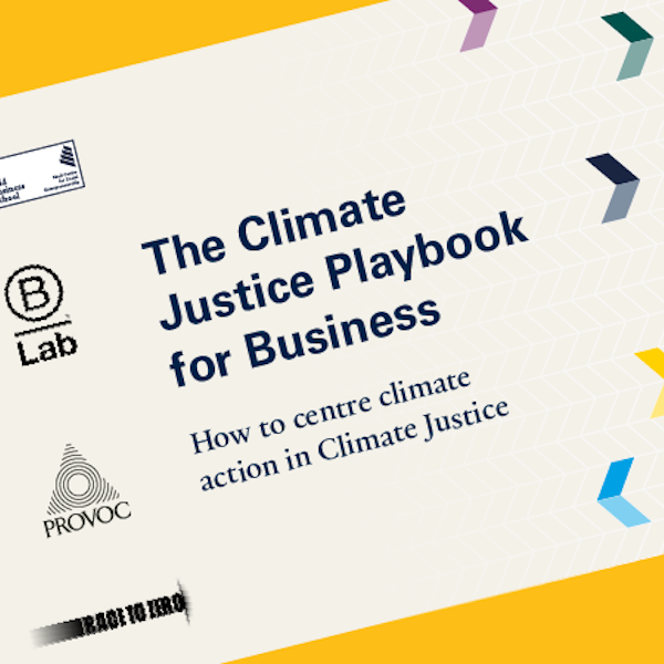 The Climate Justice Playbook for Business