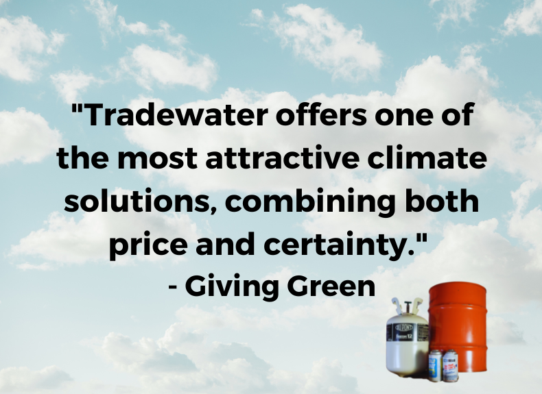 Tradewater carbon offset credits