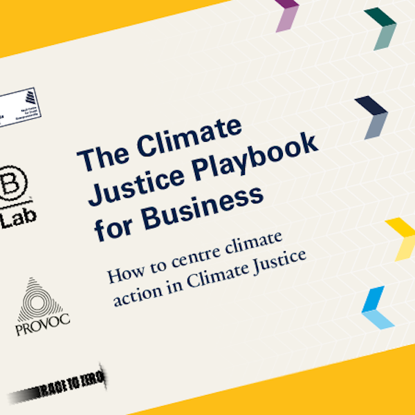 The Climate Justice Playbook for Business