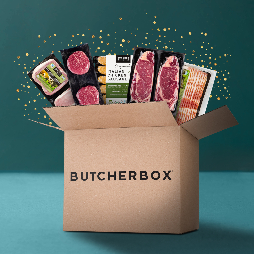 Butcher's Gift: meat wrapped in paper - Stansted Park Farm Shop