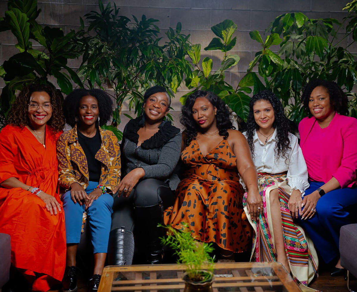 Group of women at Level